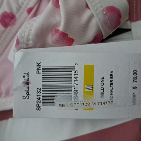 Splendid Women's Wild One Twist Front Tall Halter Bra - Picture 5 of 6